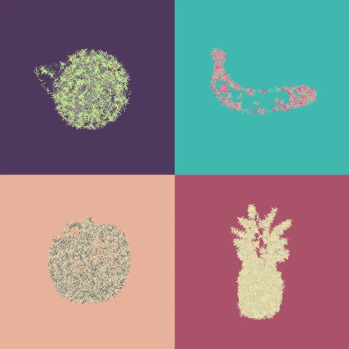 Generative Art - Fruits
